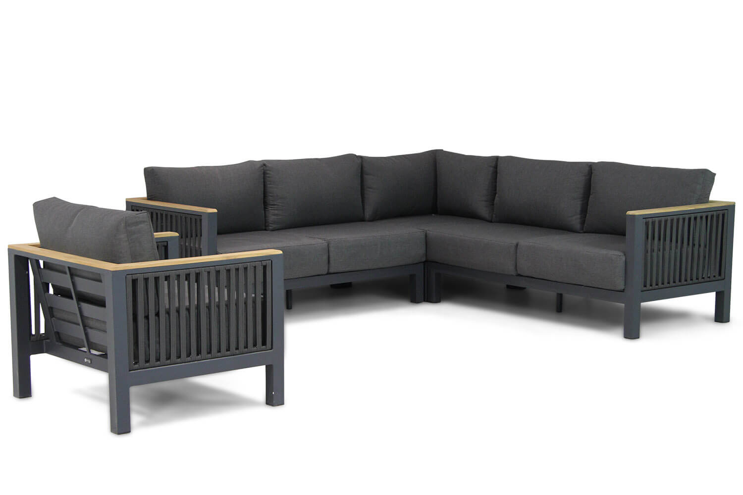 santika shadow hoek loungeset 4 delig