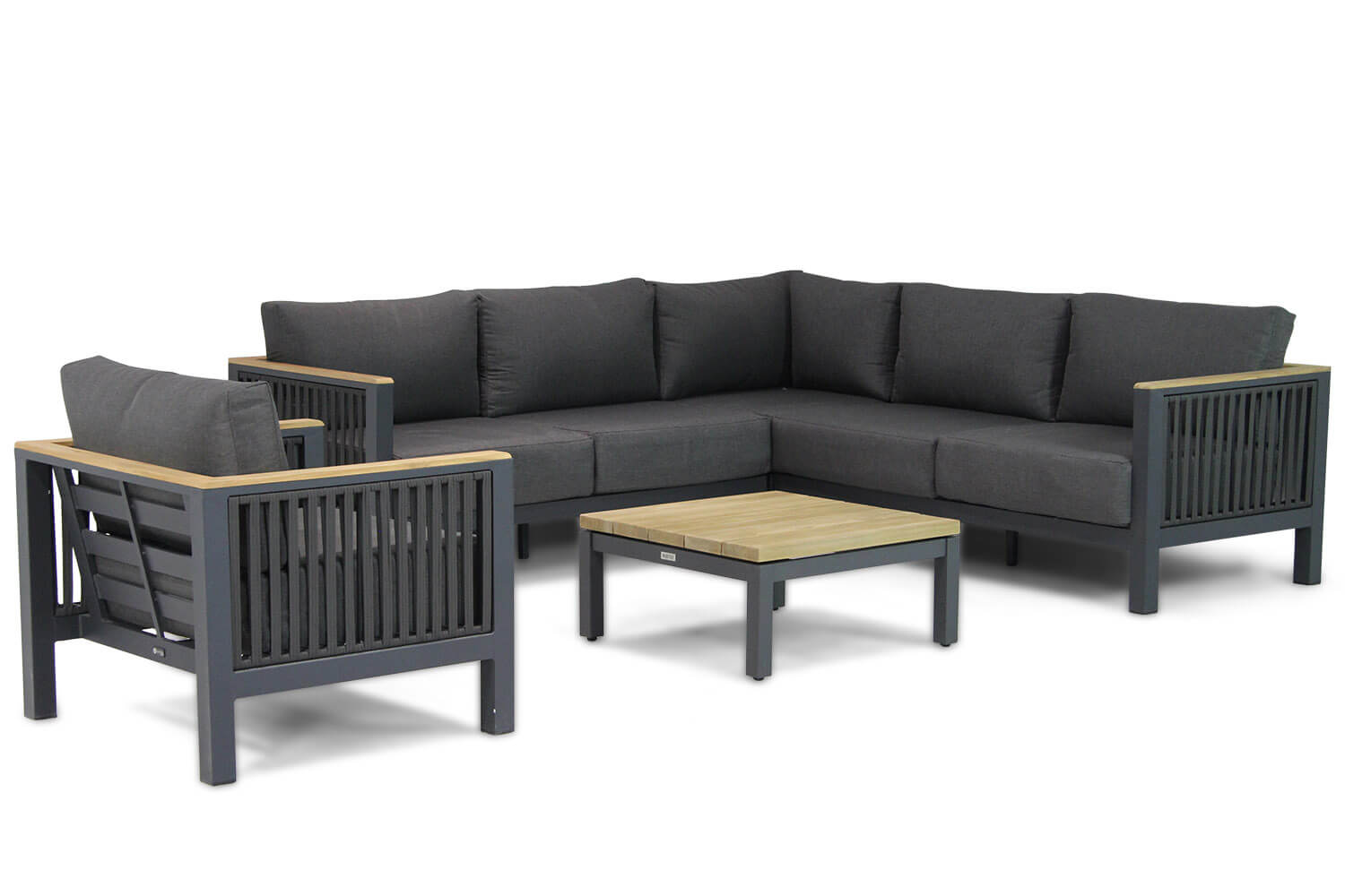 santika shadow/riviera 75 cm hoek loungeset 5 delig