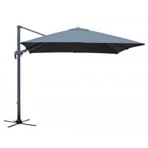 sens line zweefparasol borneo 300 x 300 cm antraciet