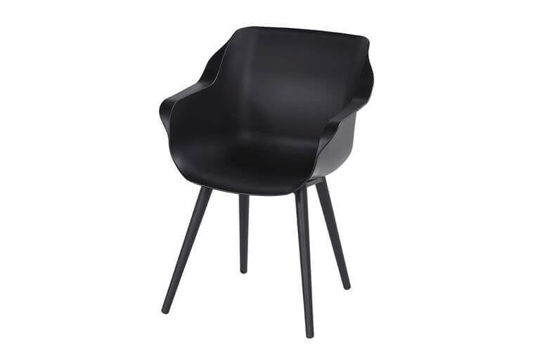 sophie studio dining armstoel carbon black