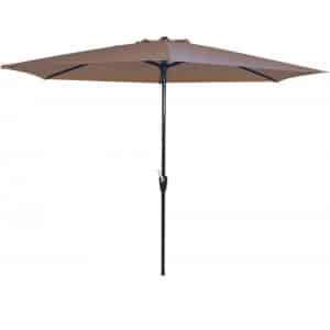 stokparasol gemini 300 cm taupe