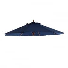 stokparasoldoek borek 150x200cm rechthoek blauw (olefin)