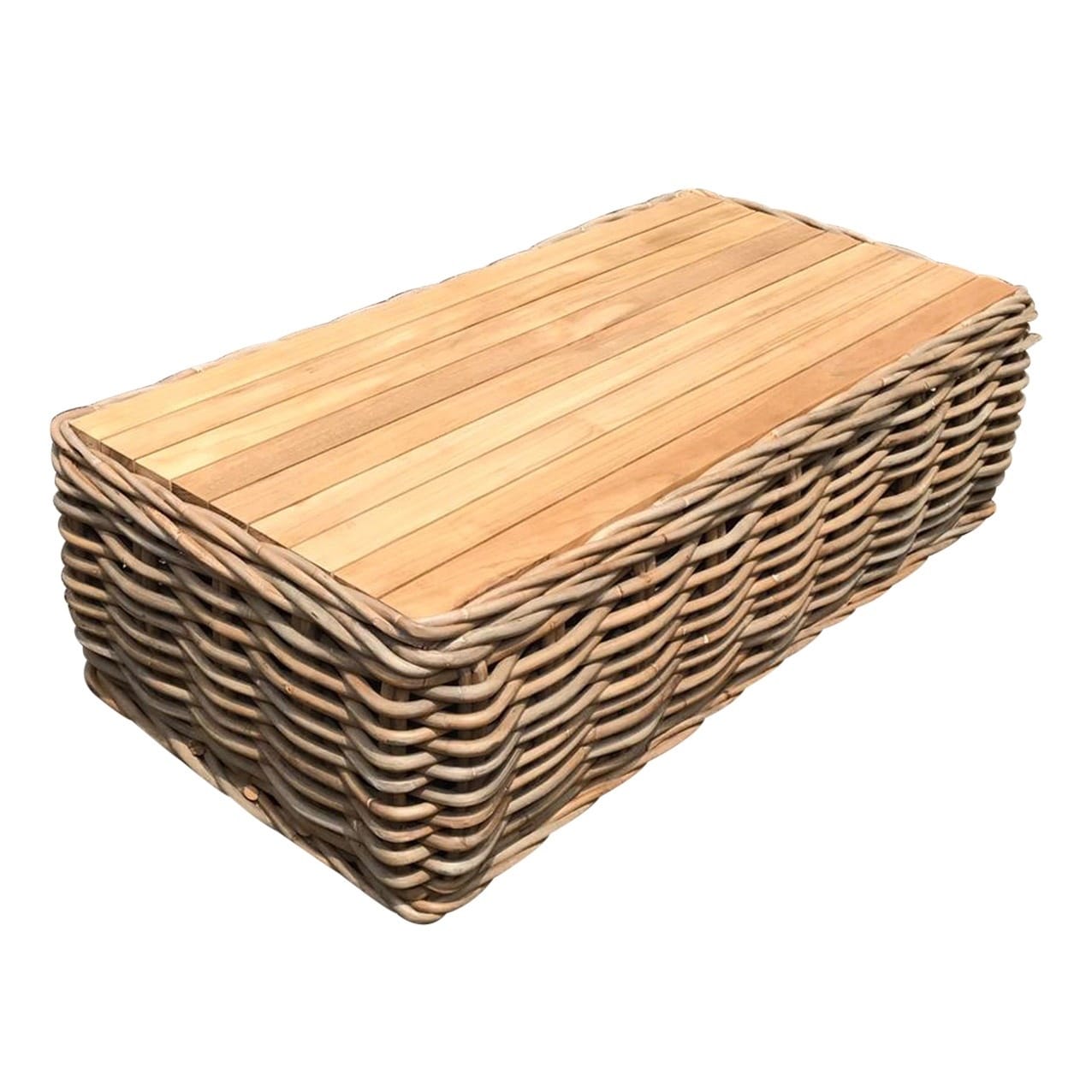 sumatra lounge tuintafel naturel rotan teak
