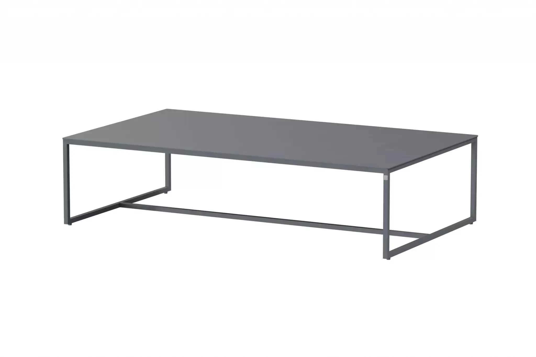 valetta coffee table alu 120 x 70 x 30 cm. alu legs