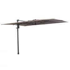vrijhangende zweefparasol saint tropez 355x300cm (taupe) dieptevariant