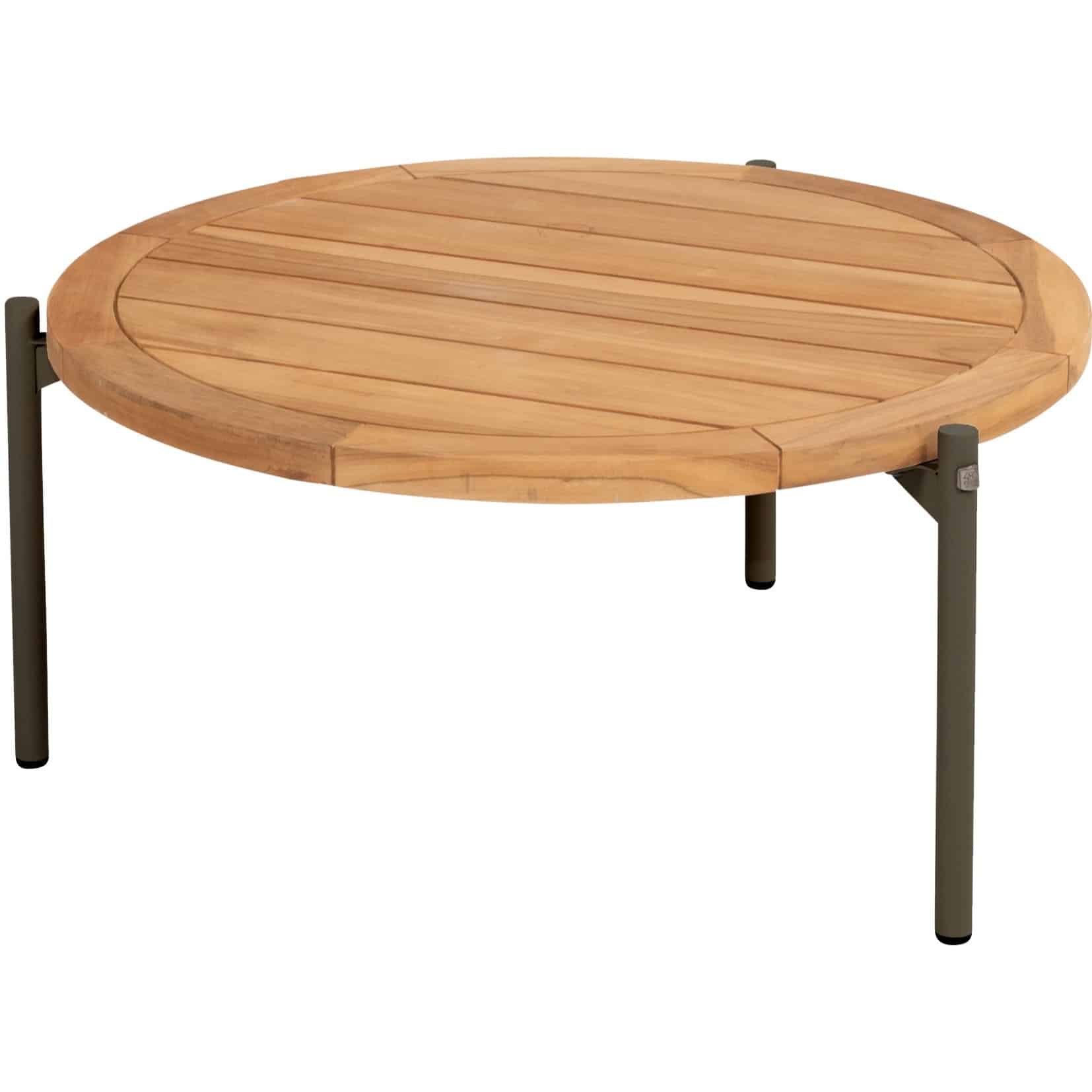 yoga lounge tuintafel 73xh35 cm aluminium terre 4 seasons outdoor