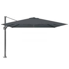 zweefparasol challenger t1 premium telescope 350x350cm (faded black)