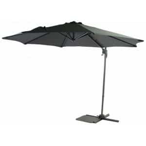 zweefparasol honolulu 300 cm grijs