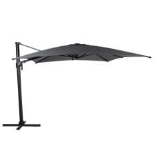 zweefparasol palmas 300x300cm (charcoal grey)