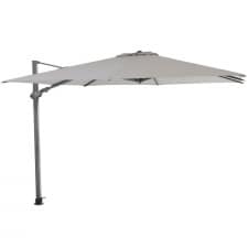 zweefparasol siesta premium 4 seasons 300x300cm (mid grey)