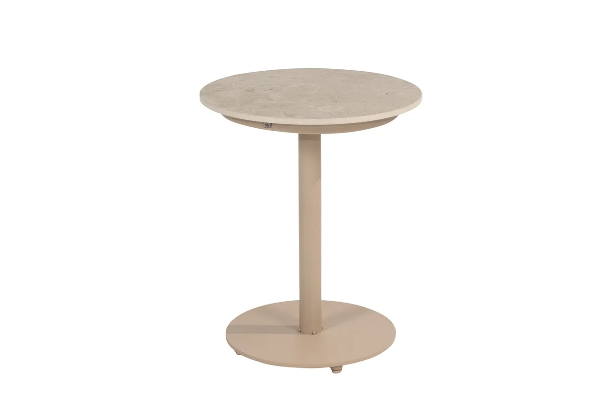 4 seasons outdoor | boaz bijzettafel 45 x 55 cm | latte