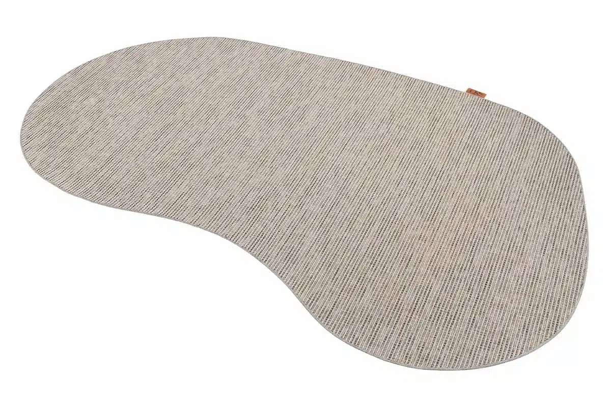 4 seasons outdoor | outdoor vloerkleed kidney 200 x 290 cm | slate