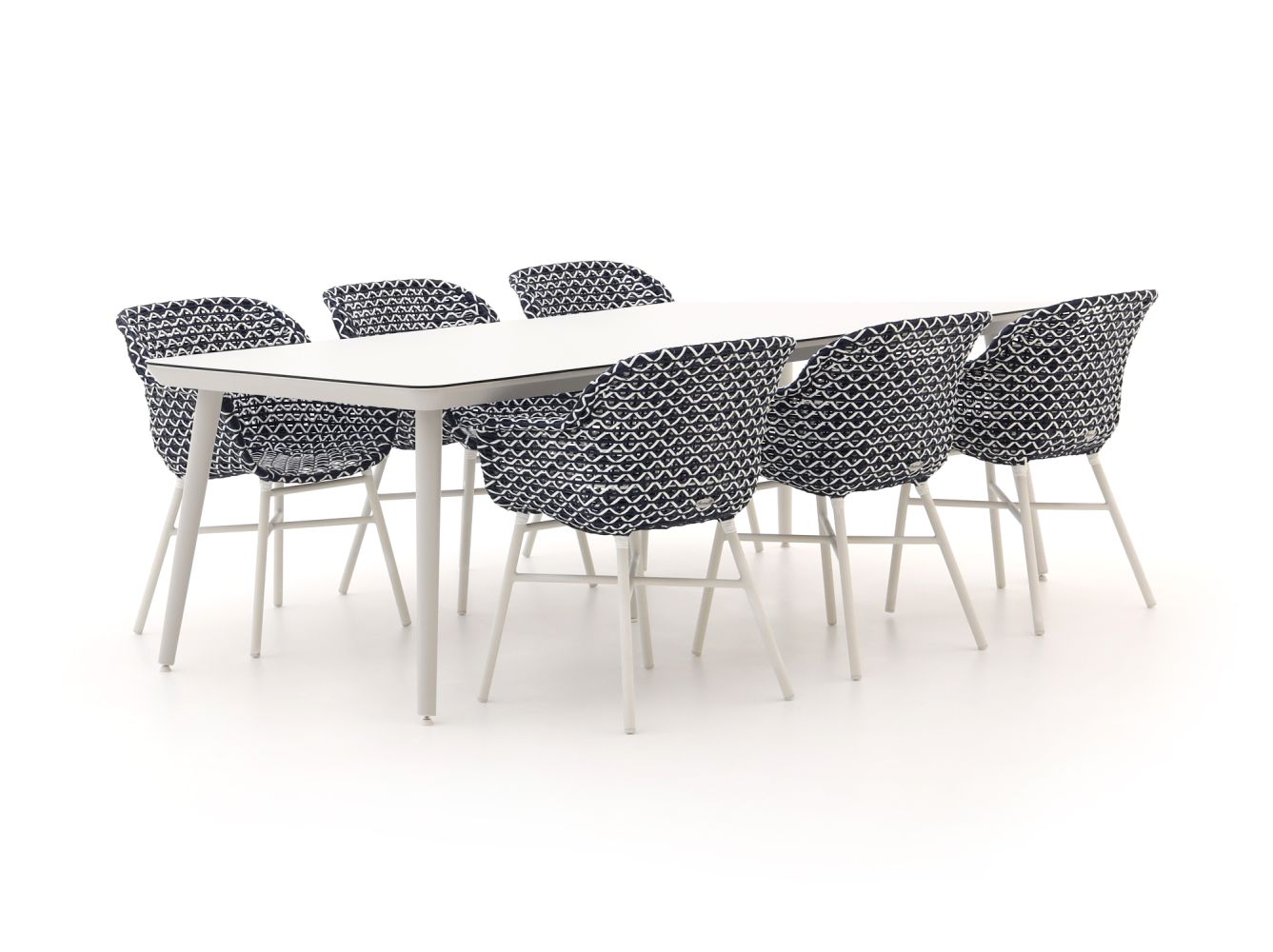 hartman delphine/sophie studio 240cm dining tuinset 7 delig laagste prijsgarantie!