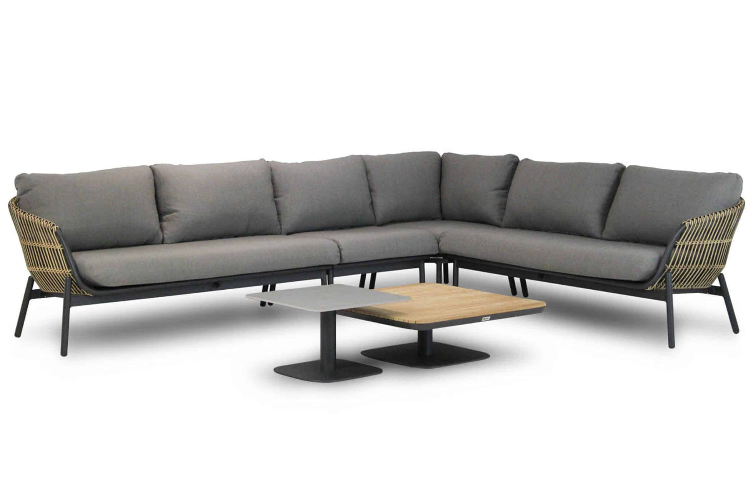 coco nathan/ralph 60/90 cm hoek loungeset 6 delig