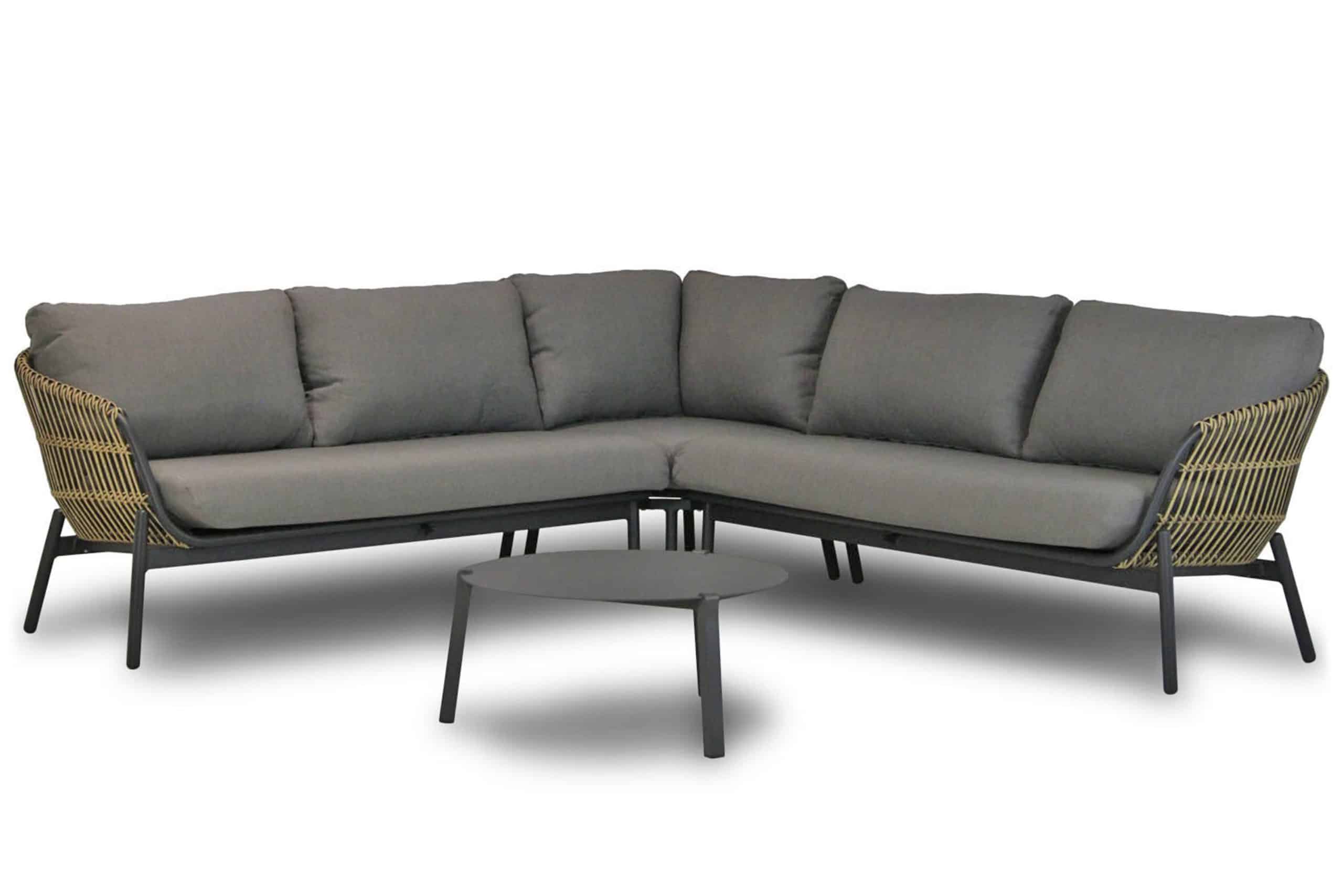 coco nathan/rimini 60 cm hoek loungeset 4 delig