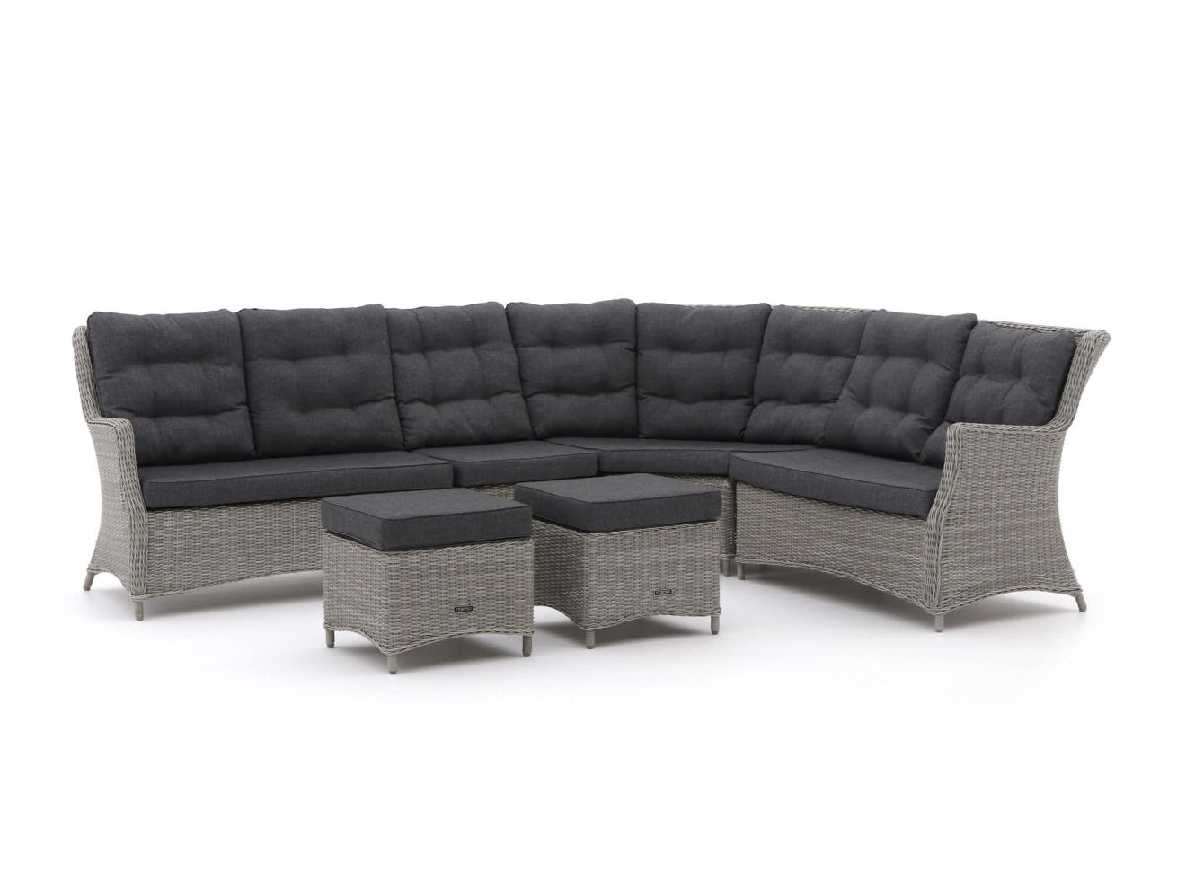 intenso milano hoek loungeset 6 delig laagste prijsgarantie!