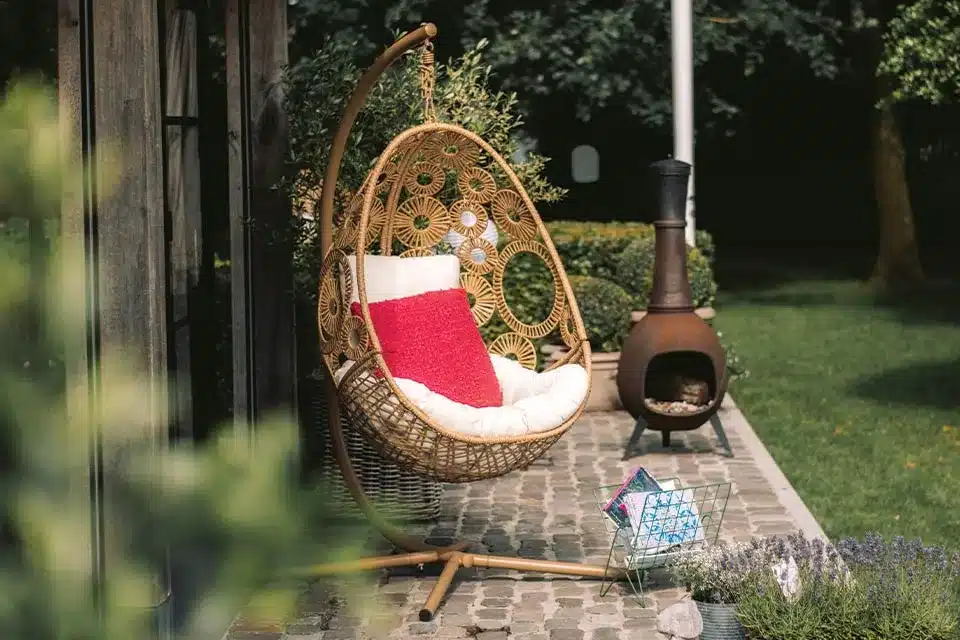 fonteyn | hangstoel mila | beige