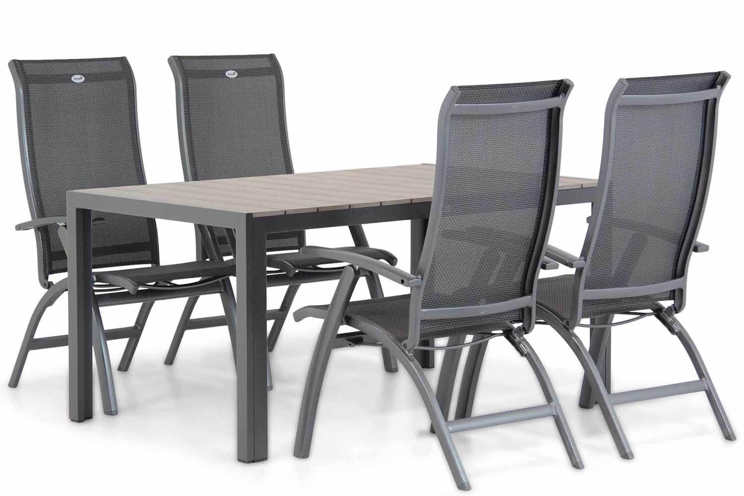 hartman summerland/young 155 cm dining tuinset 5 delig