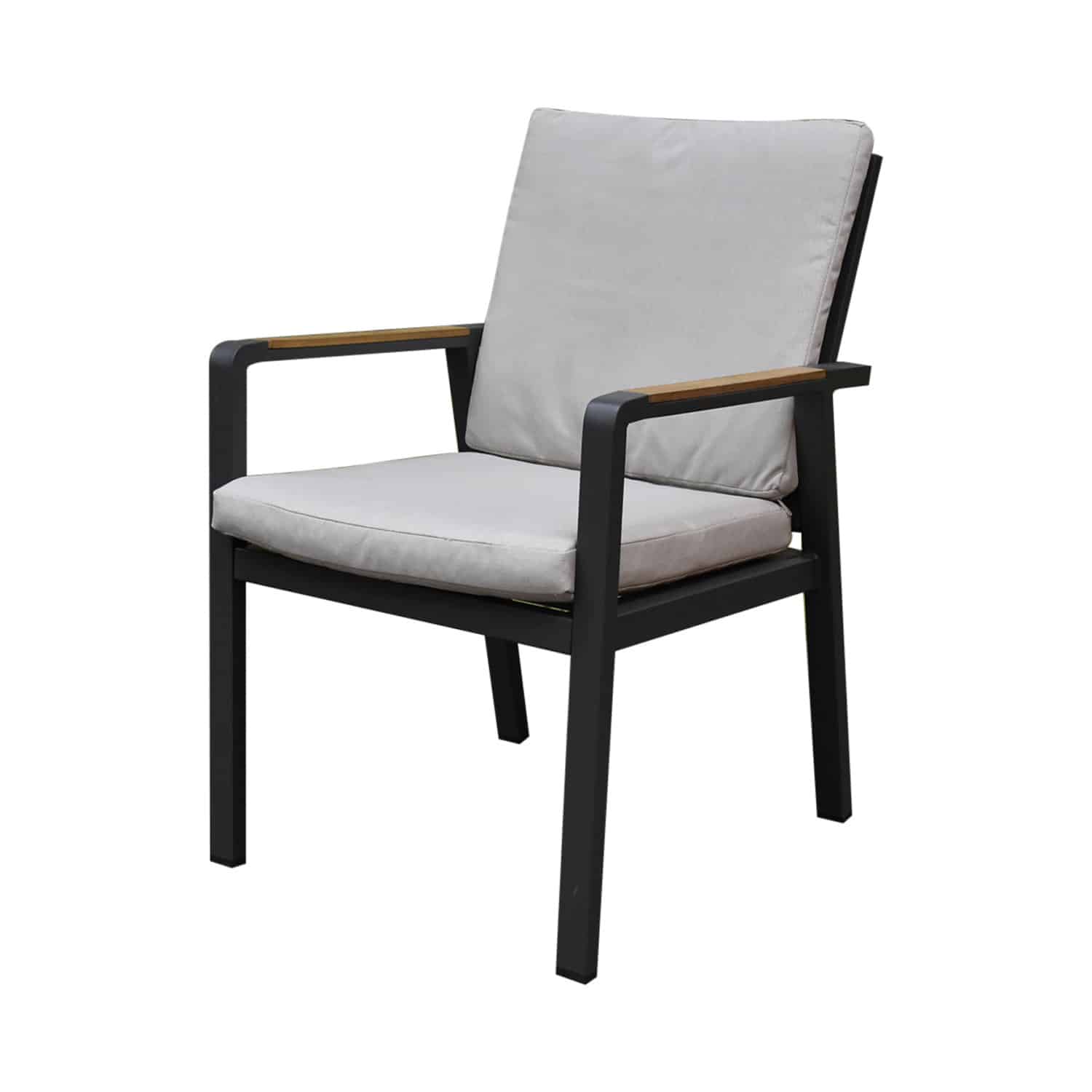 lola dining tuinstoel aluminium antraciet soft grey