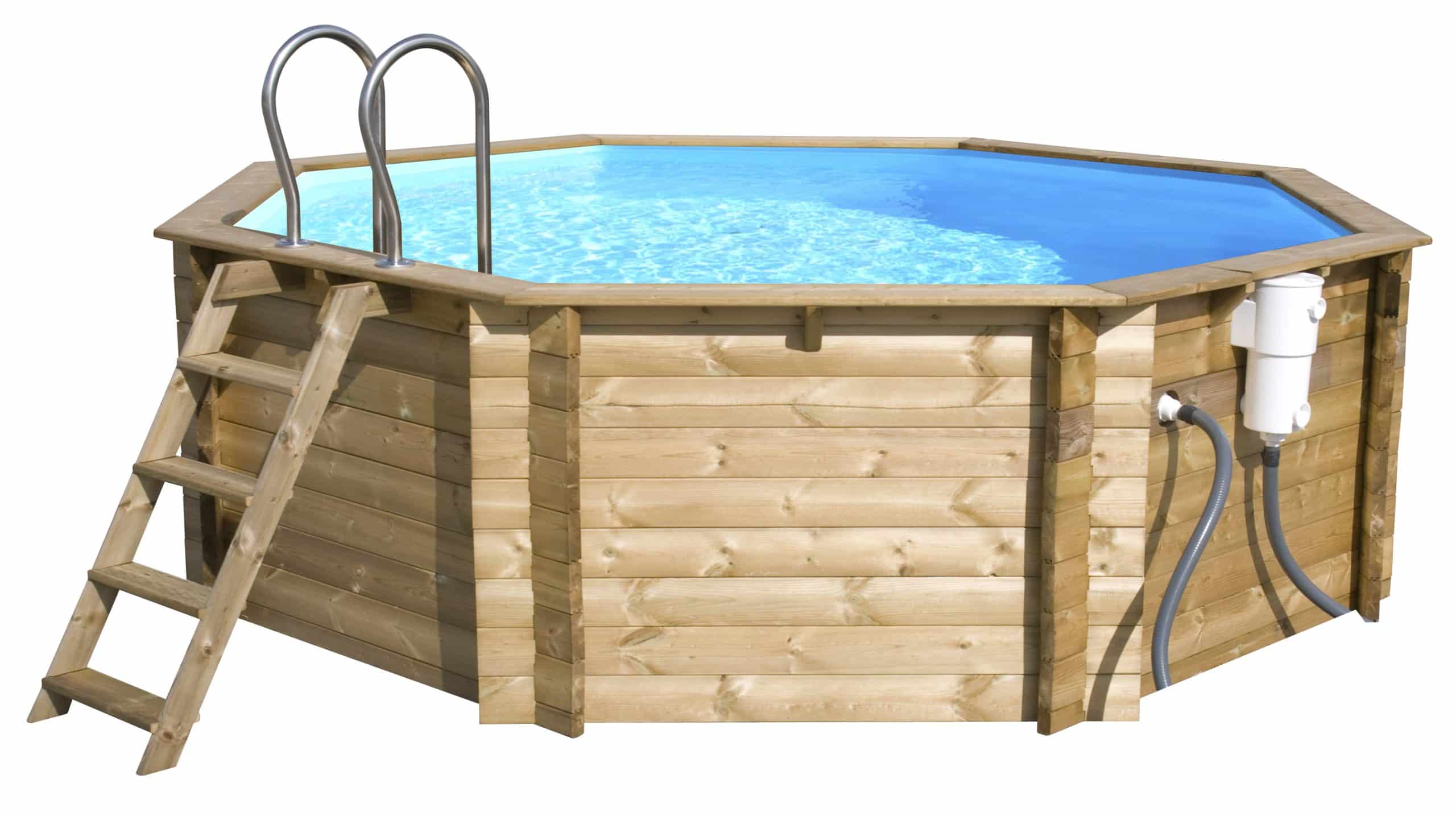 tropic octo 505 houten zwembad (hoogte 1,20)
