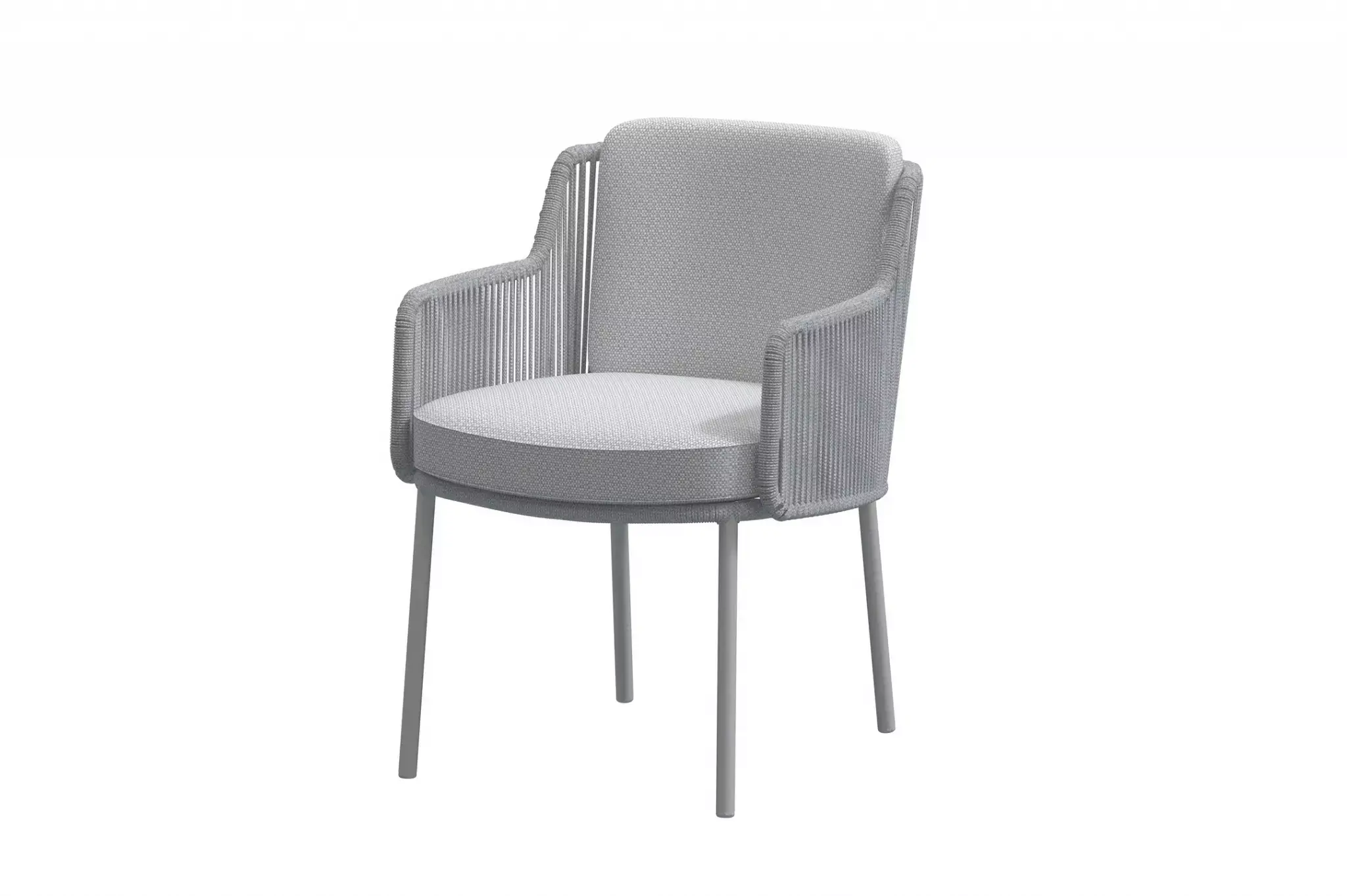 bernini dining chair frozen with 2 cushions