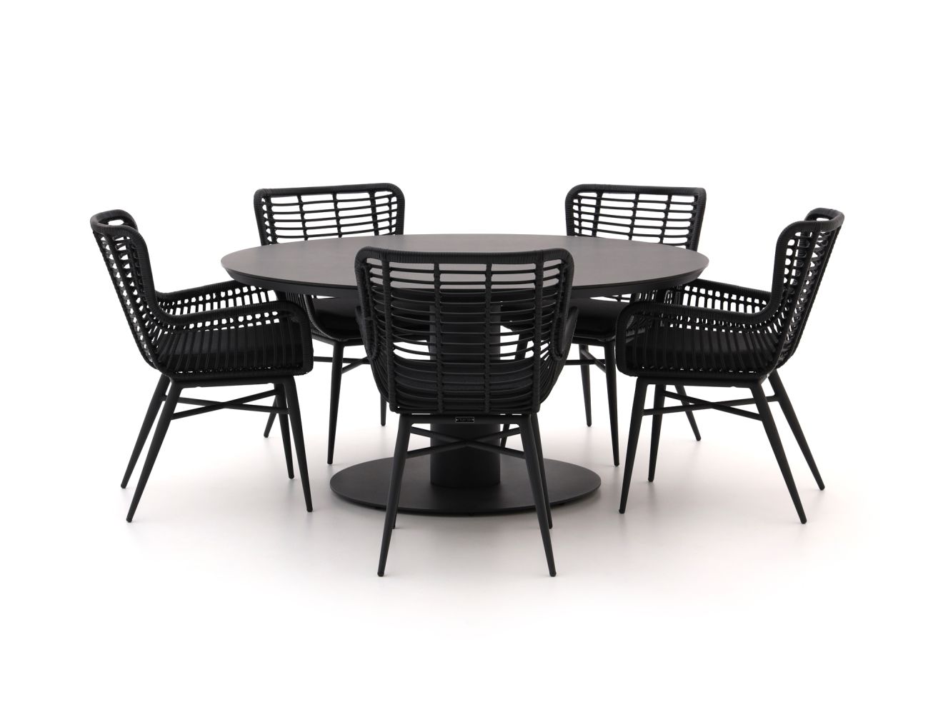 intenso asti/la fonte Ø150cm dining tuinset 6 delig laagste prijsgarantie!