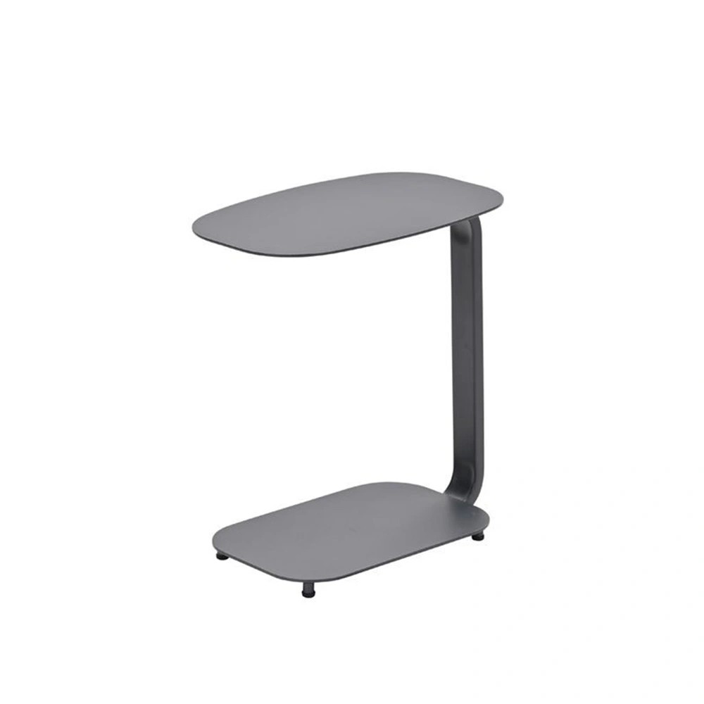lucca bijzettafel carbon black 45x30x51 cm garden impressions