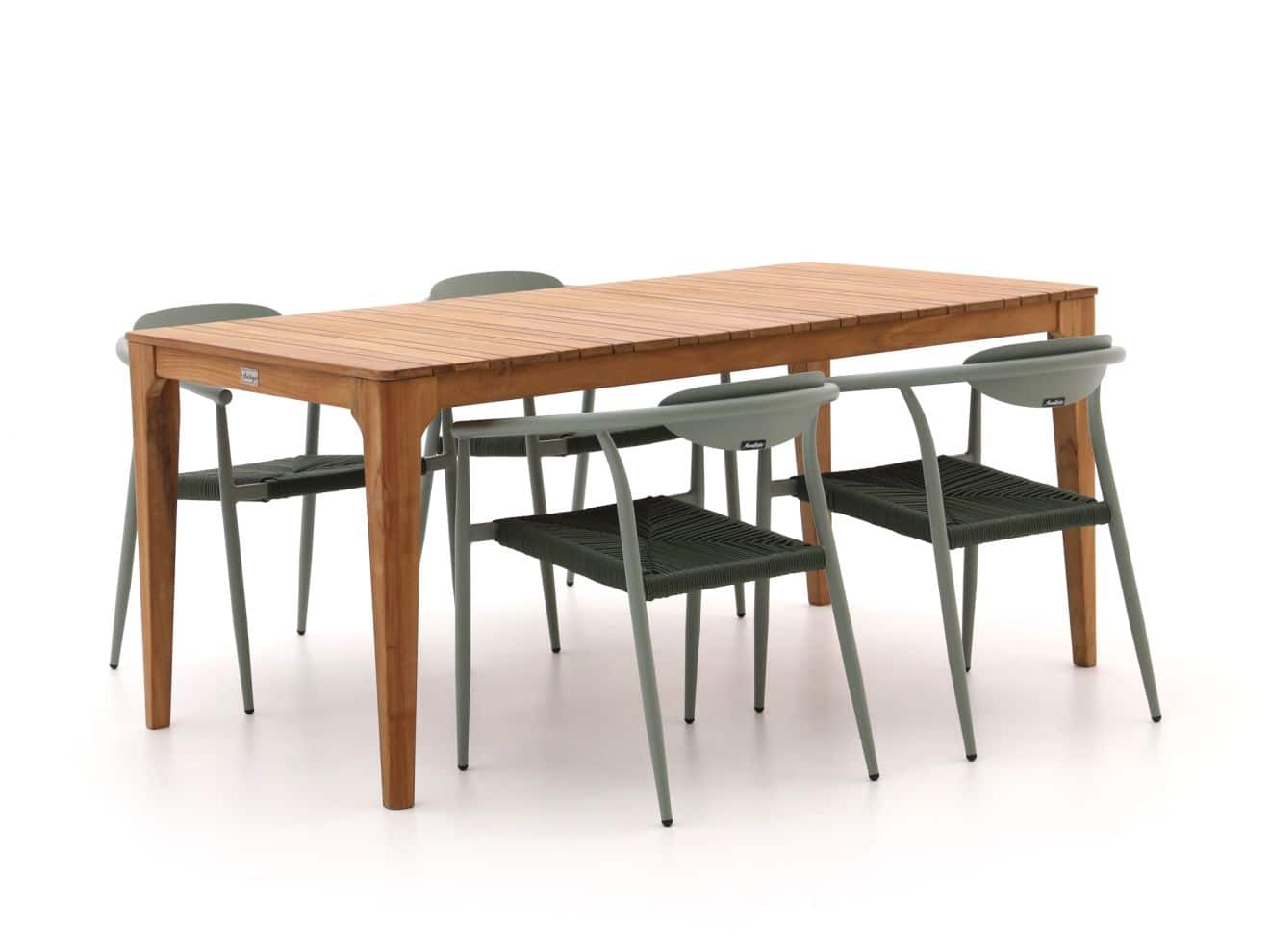manifesto cavone/bruca 170cm dining tuinset 5 delig stapelbaar laagste prijsgarantie!