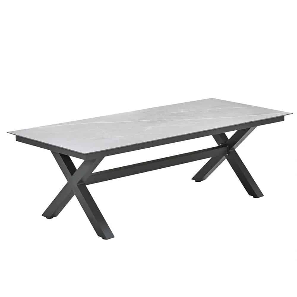 marbella tuintafel sicilian grey 240×100 cm garden impressions