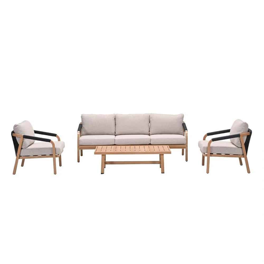 monti sofa loungeset 4 dlg gobi sand garden impressions