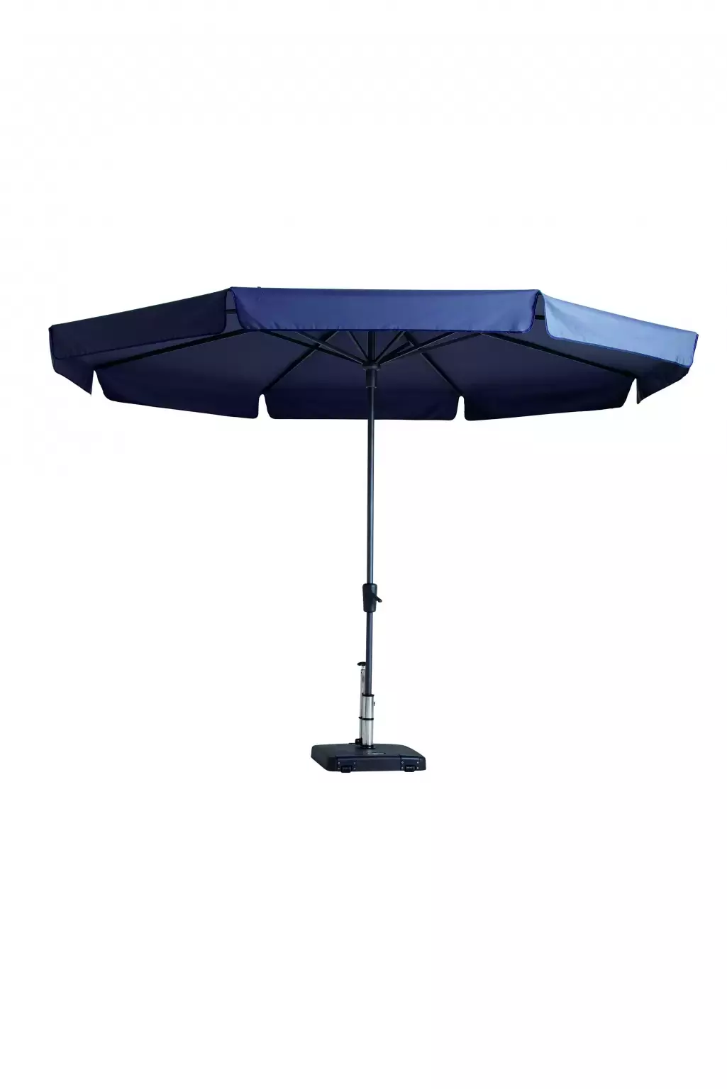 parasol syros rond Ø3,5m saffier blauw