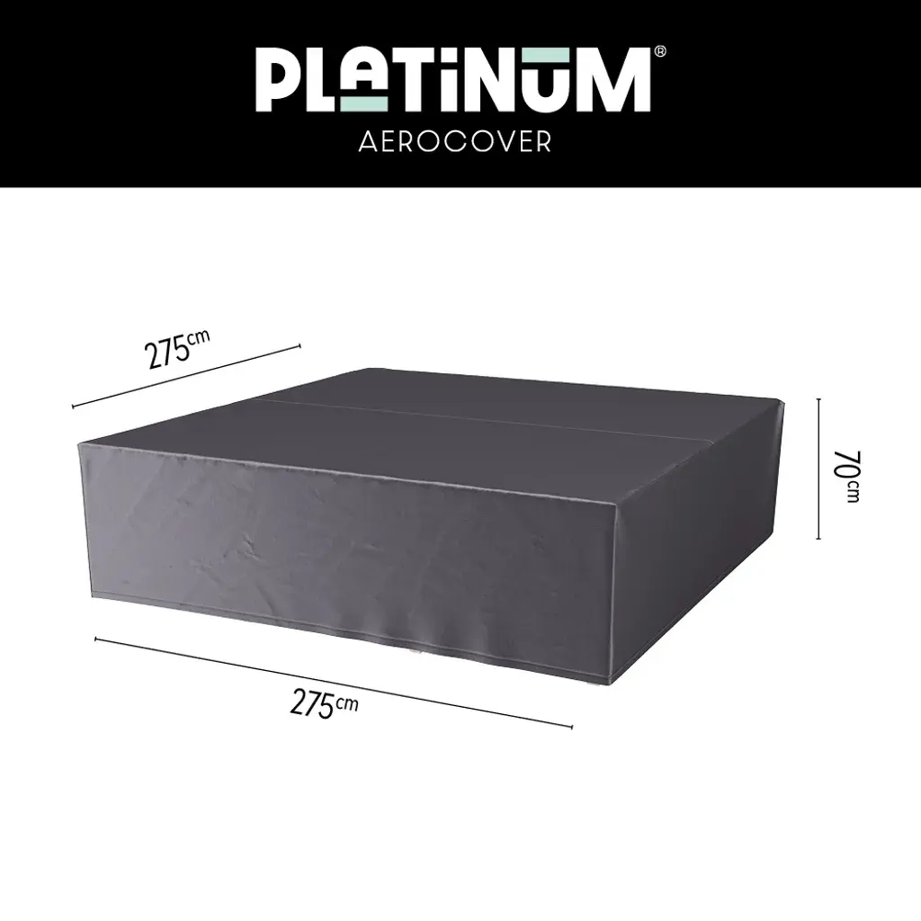 platinum aerocover loungeset hoes 275x275xh70cm