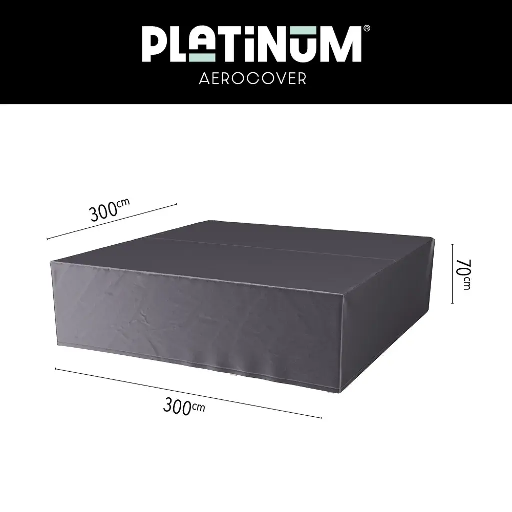 platinum aerocover loungeset hoes 300x300xh70cm