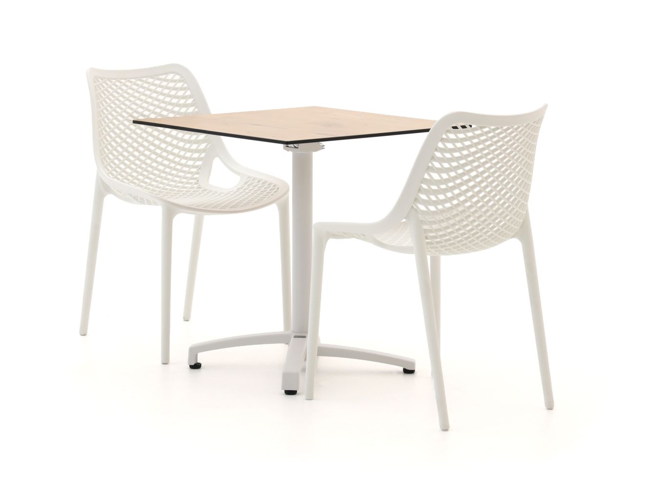 forza ripi/canzo 70cm dining tuinset 3 delig stapelbaar inklapbaar laagste prijsgarantie!