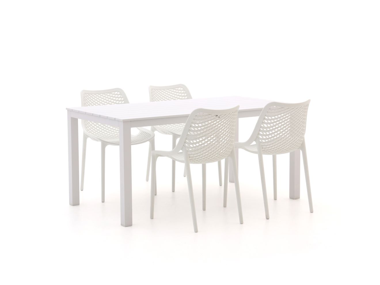 forza ripi/menzano 160cm dining tuinset 5 delig stapelbaar laagste prijsgarantie!