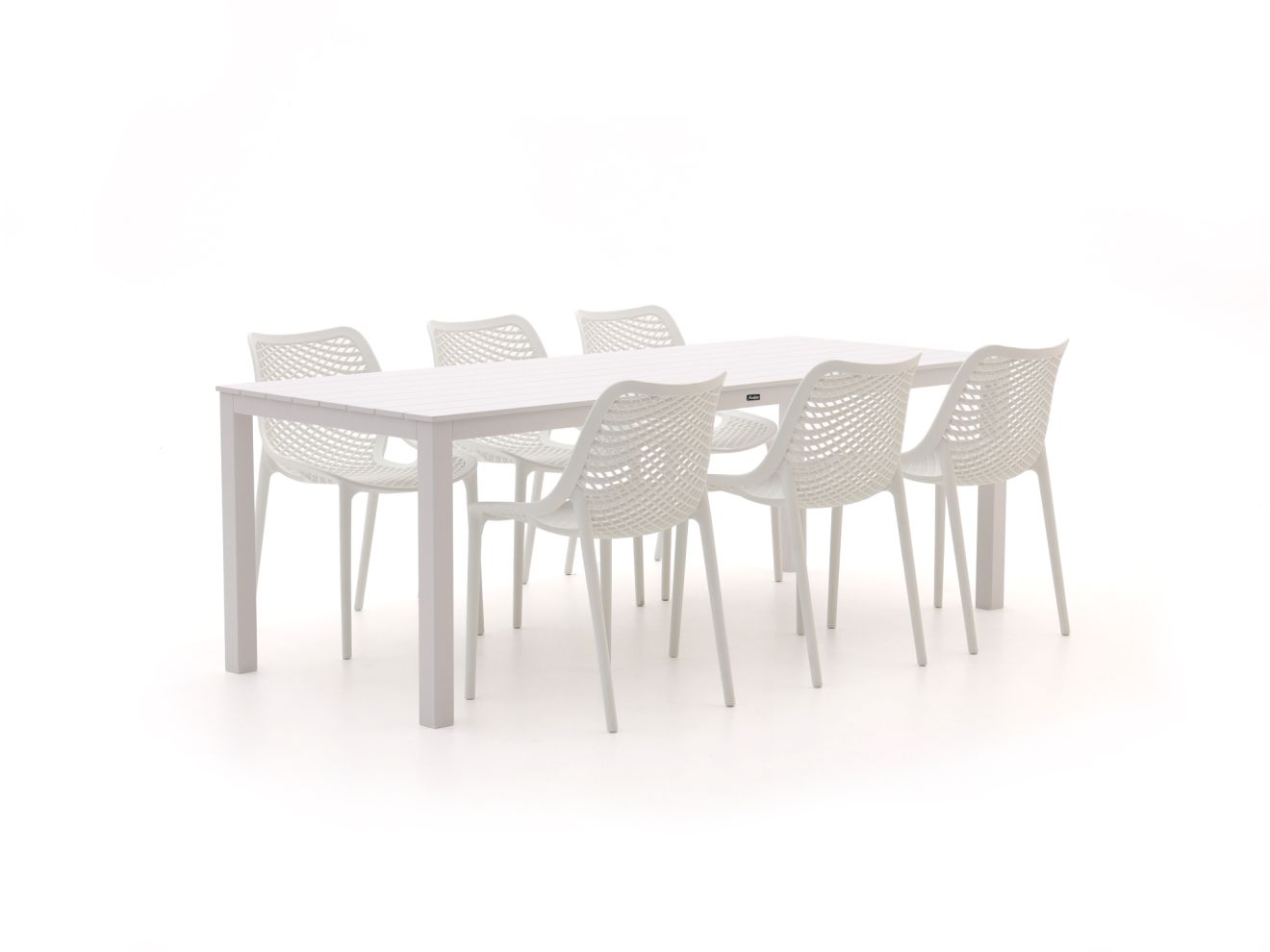 forza ripi/menzano 220cm dining tuinset 7 delig stapelbaar laagste prijsgarantie!
