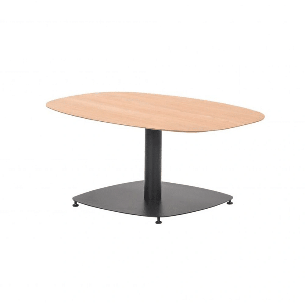 leon salontafel licht teak look 100 cm garden impressions