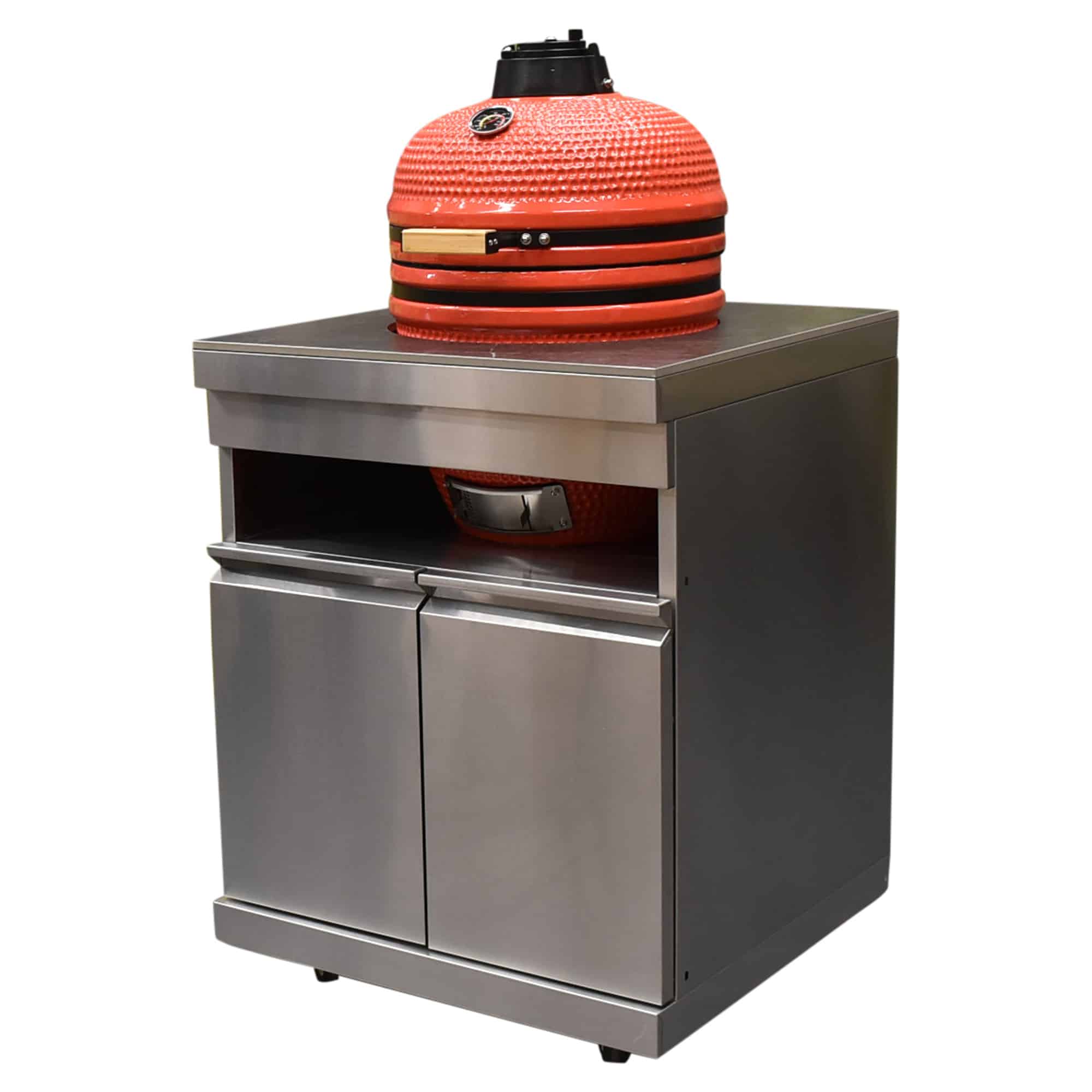 kamado met meubel 18’inch 58x68xh90 cm