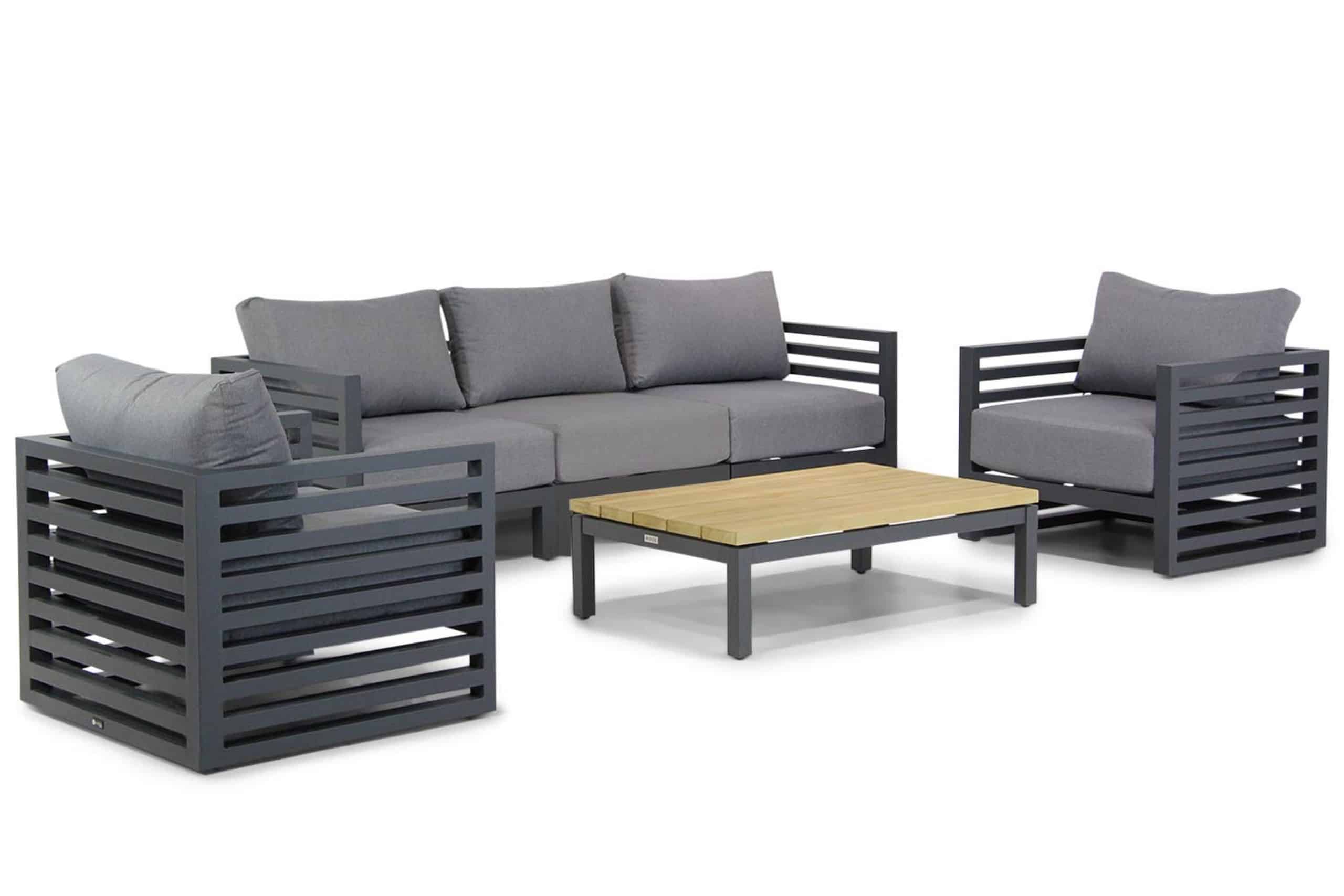 santika jaya/riviera stoel bank loungeset 6 delig