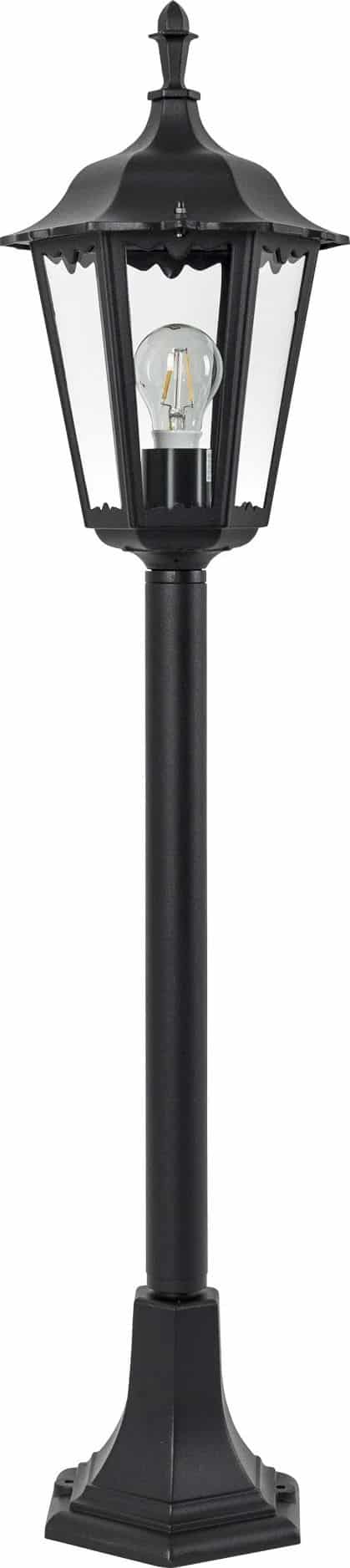 240v terraslamp ancona 1 zwart ks verlichting
