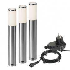 lunia set van 3 garden lights