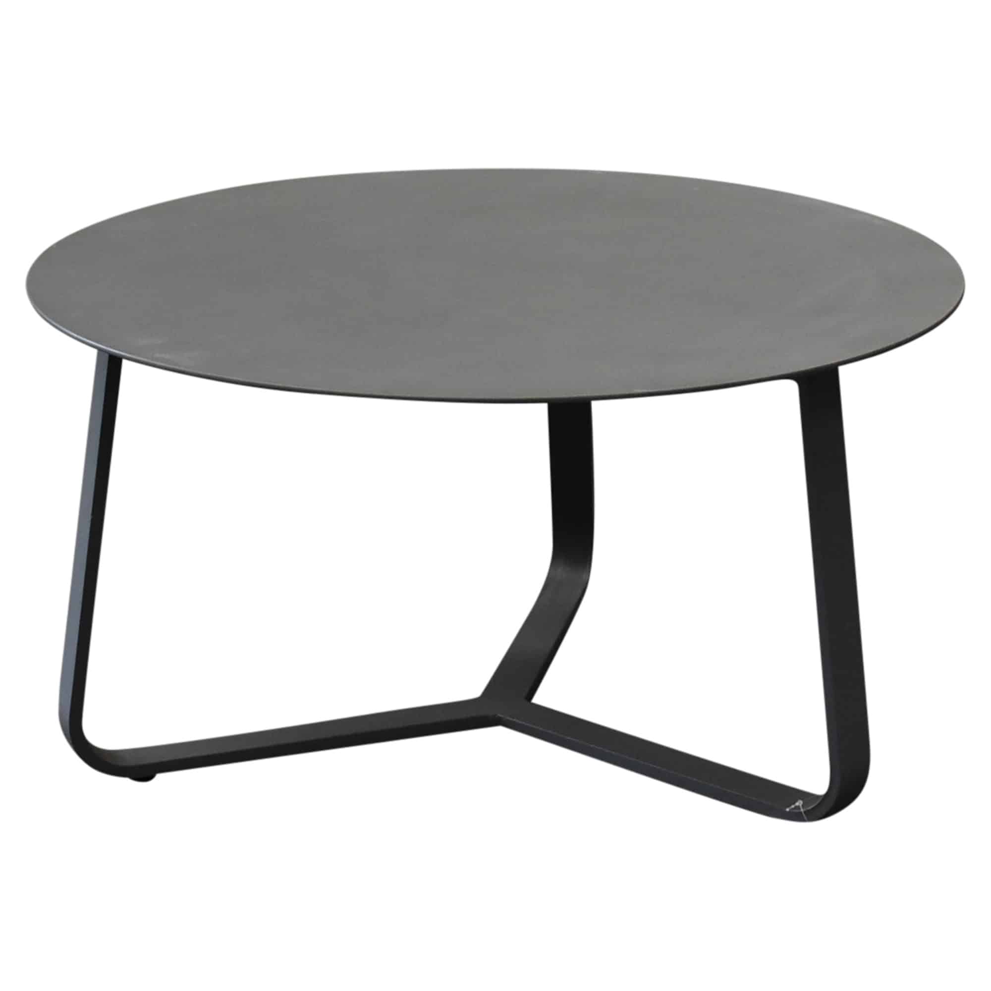 pula lounge tuintafel 75xh40 cm rond antraciet