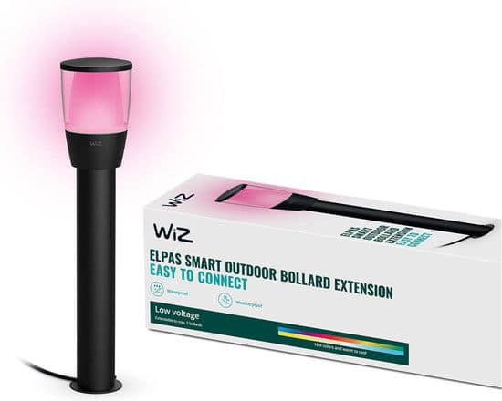 wiz elpas 12v bollard extension eu philips