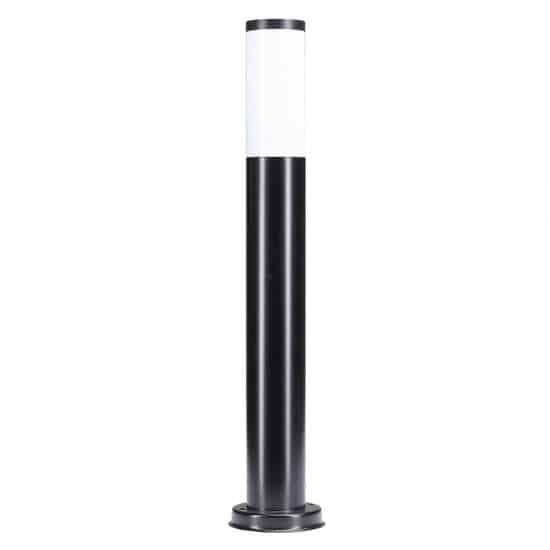 240v sokkellamp lech 2 rvs h65 cm zw ks verlichting