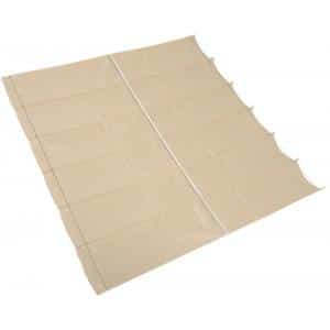 harmonica schaduwdoek 2.9×3 meter gebroken wit