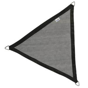 nesling coolfit schaduwdoek driehoek antraciet 5 x 5 x 5 meter