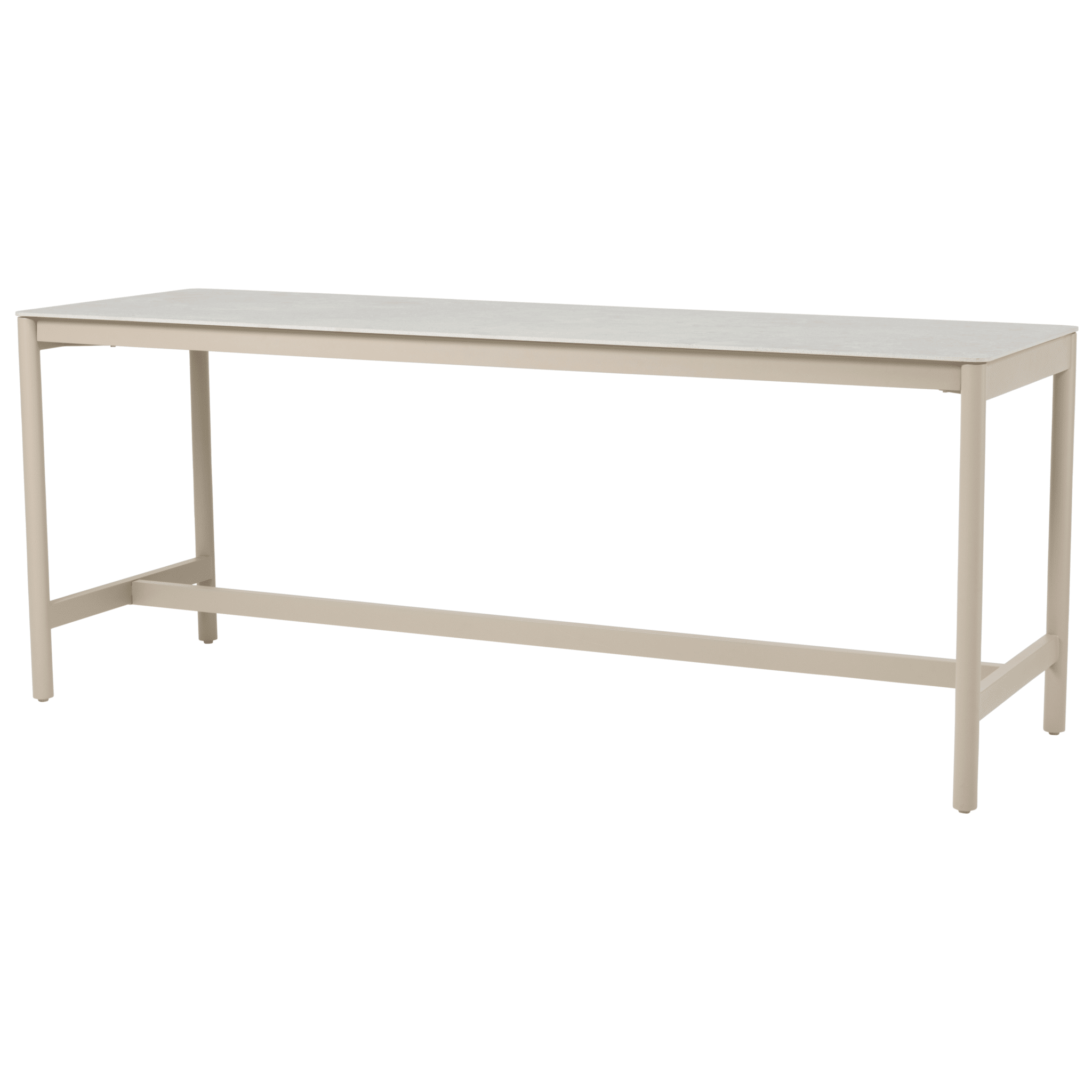 soho high dining tuintafel 220x75xh95 cm keramiek latte taste 4so