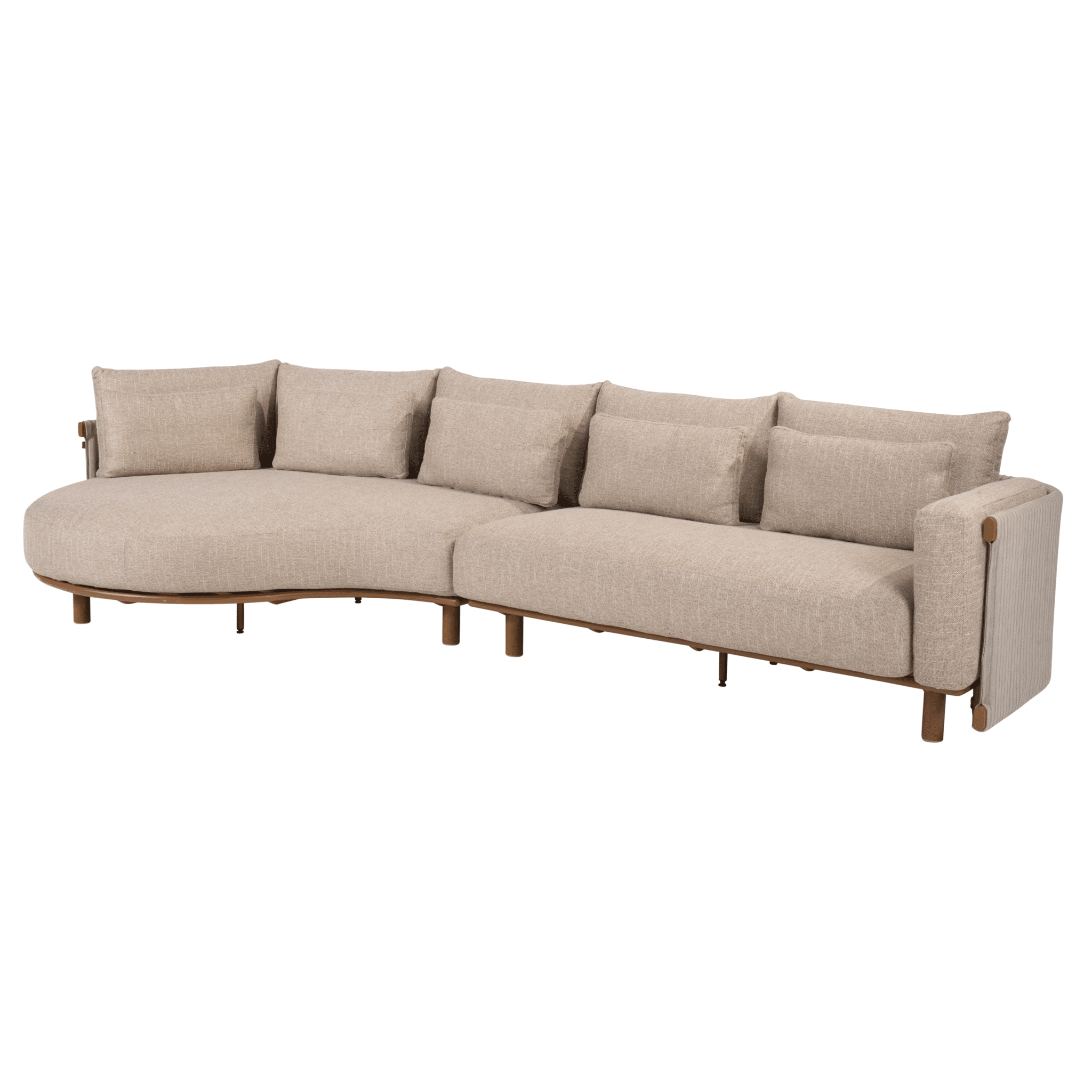 safina modulaire chaise longue loungeset 2 delig amber 4 seasons outdoor