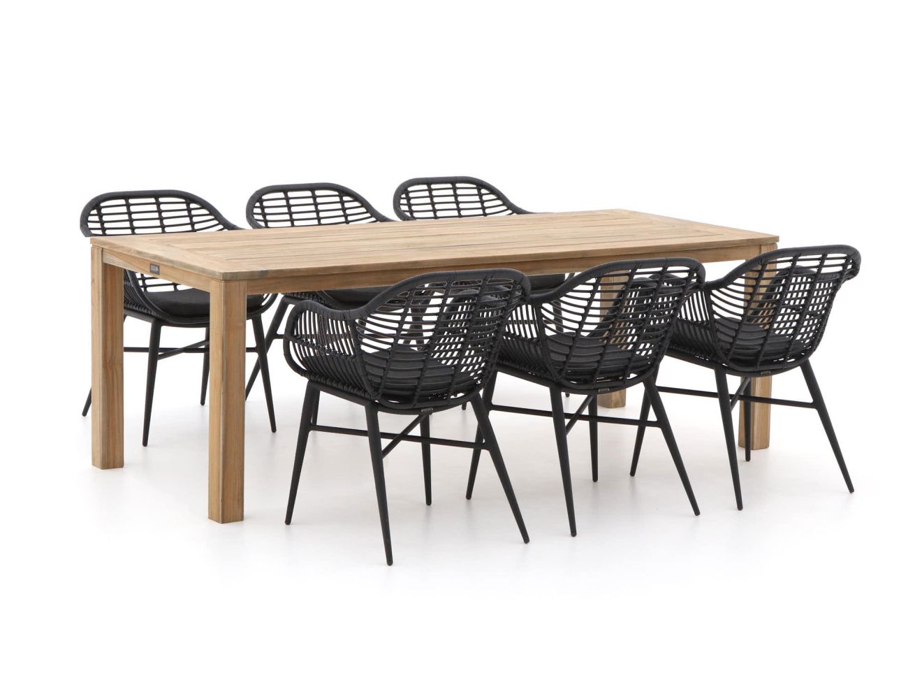 intenso azora/rough s 220cm dining tuinset 7 delig laagste prijsgarantie!