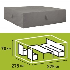 loungesethoes 275x275xh70cm